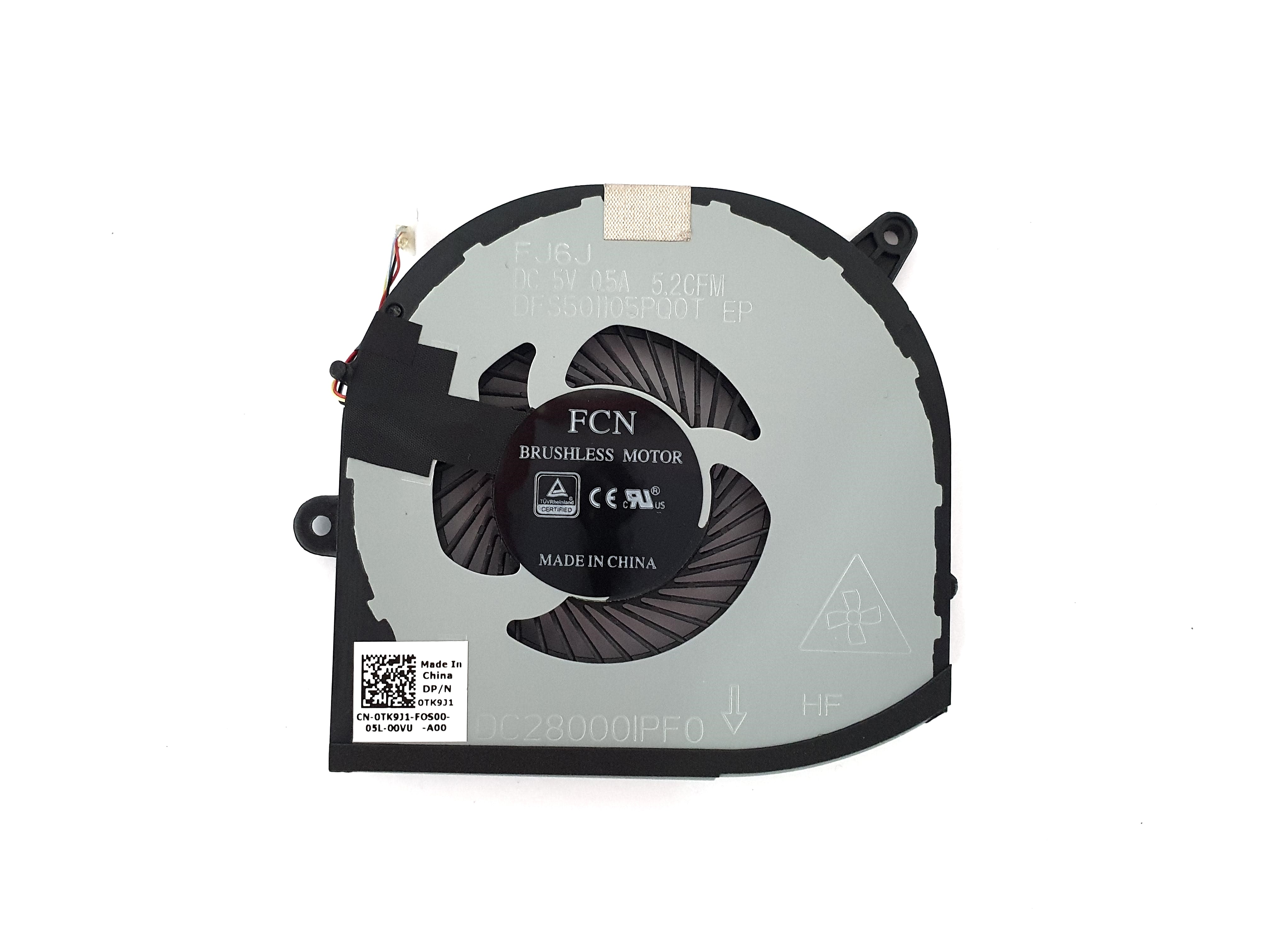 dell-right-cpu-fan-for-dell-xps-15-9560-9570-precision-5520-tk9j1