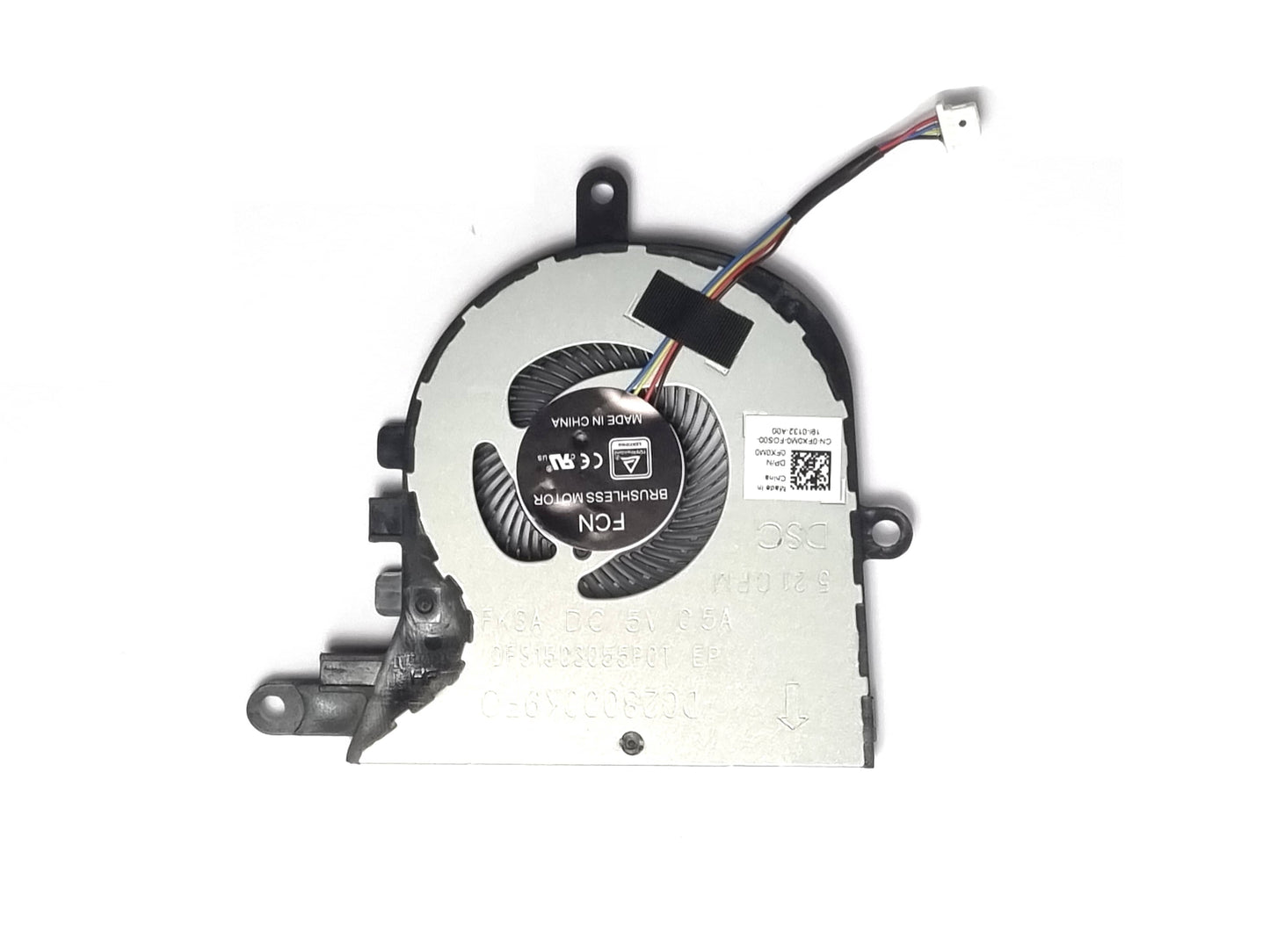 Dell Latitude 3590 & Dell Inspiron 15 5570 5575, 17 3793  P75F CPU  laptop Fan FX0M0